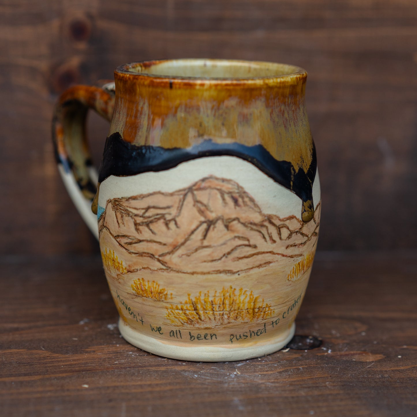 sketchbook poetry mug