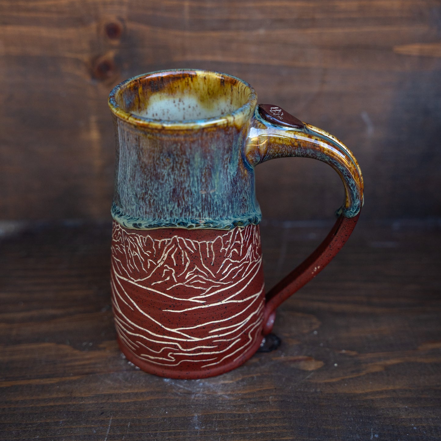 mountain pass mug