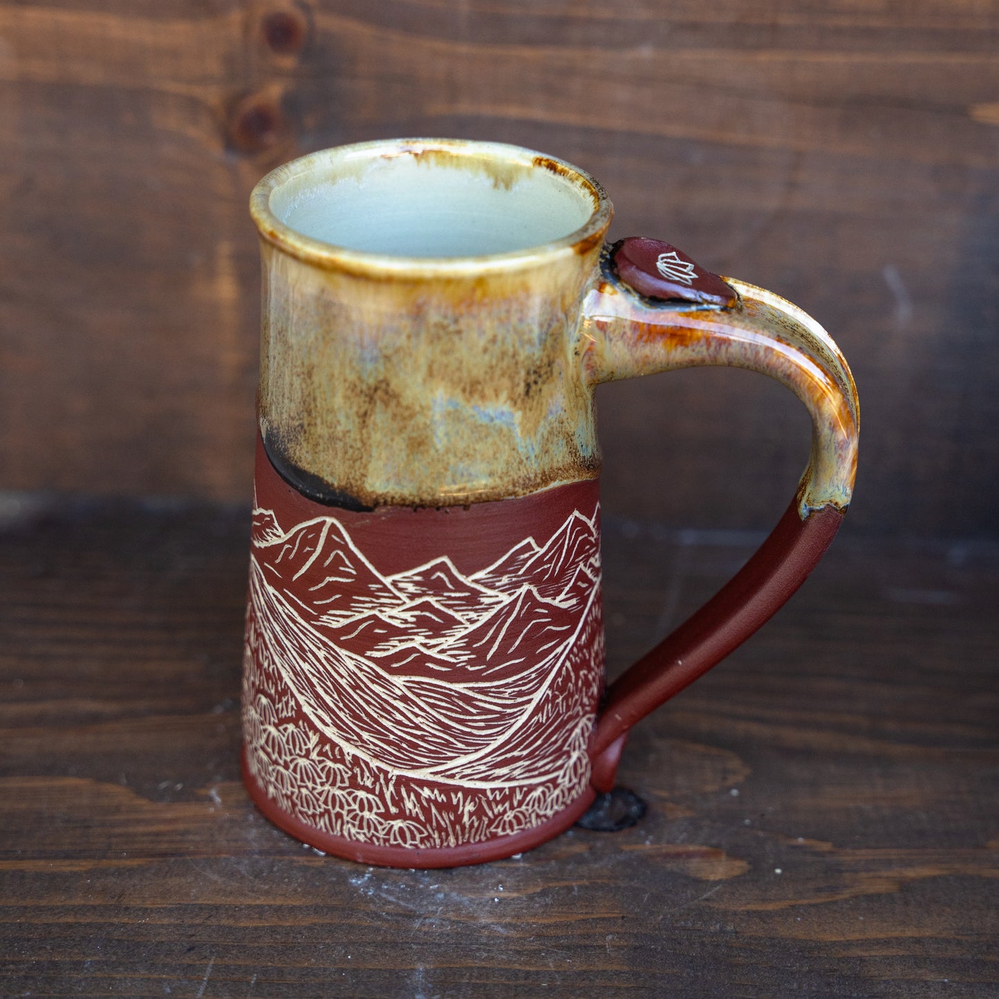mountain valley mug
