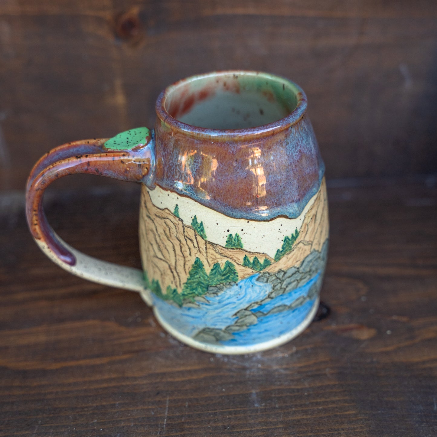 hot springs sketchbook mug