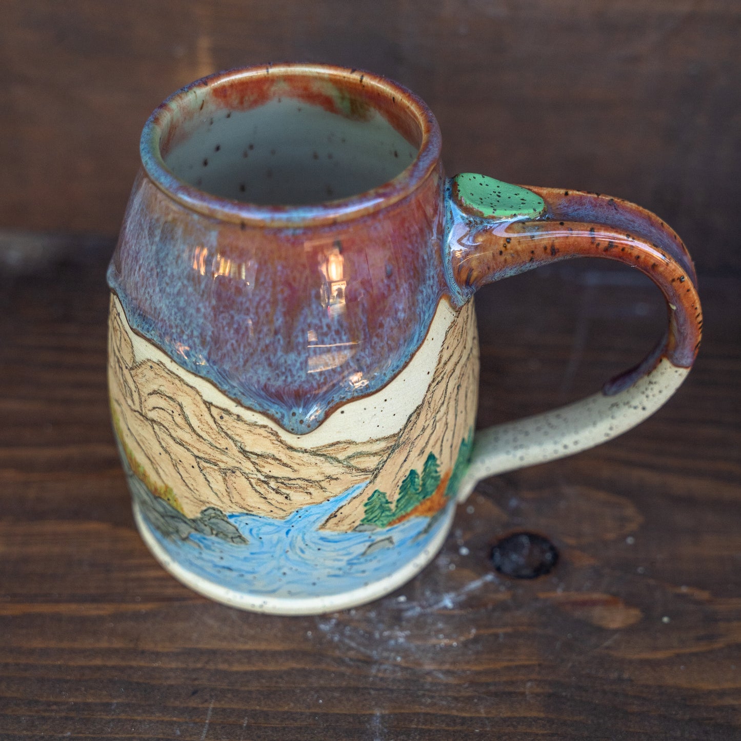 hot springs sketchbook mug