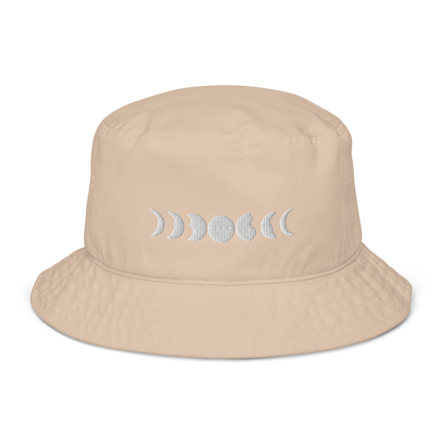 I refuse to hide my phases organic cotton bucket hat