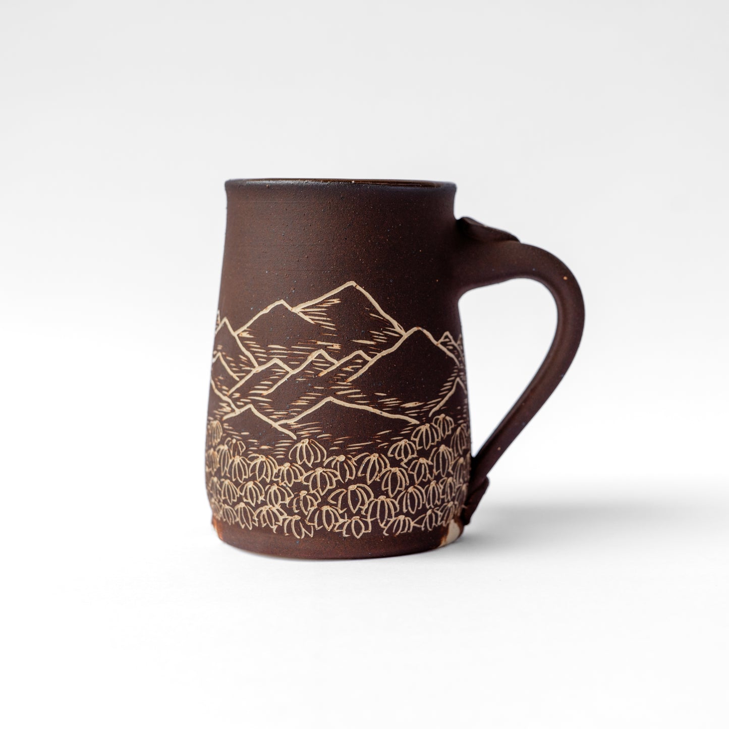 sierra range sgraffito mug