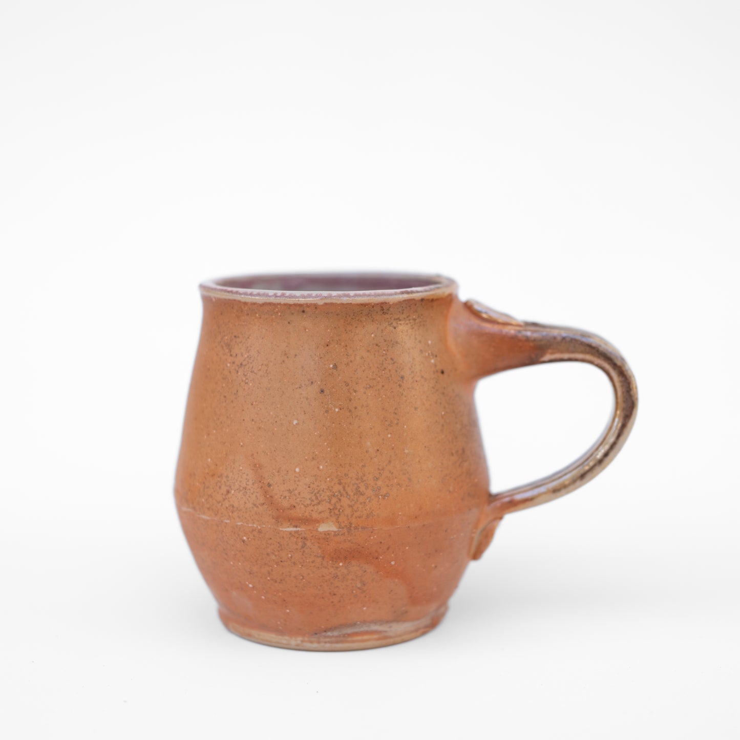 soda-fired pitch mug