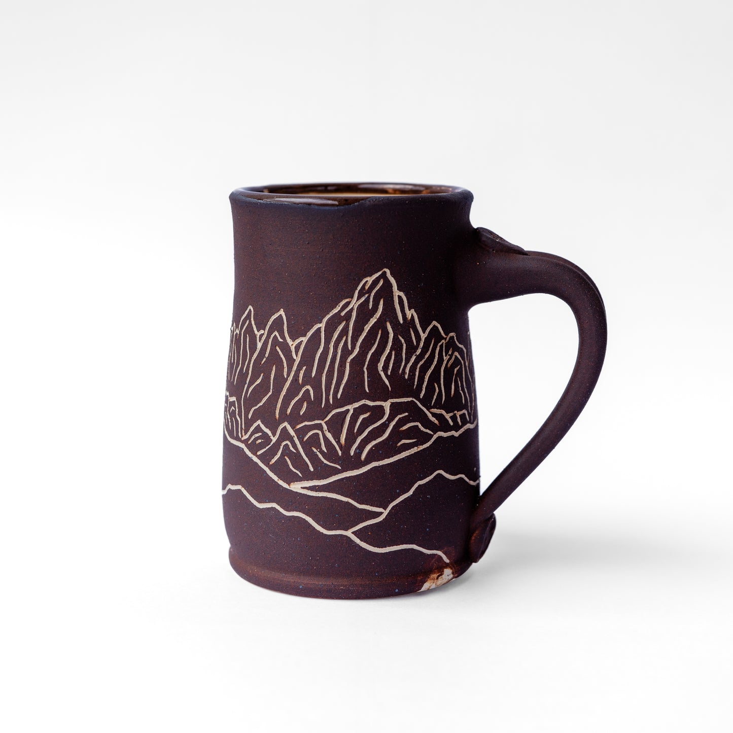 mt. whitney sgraffito mug