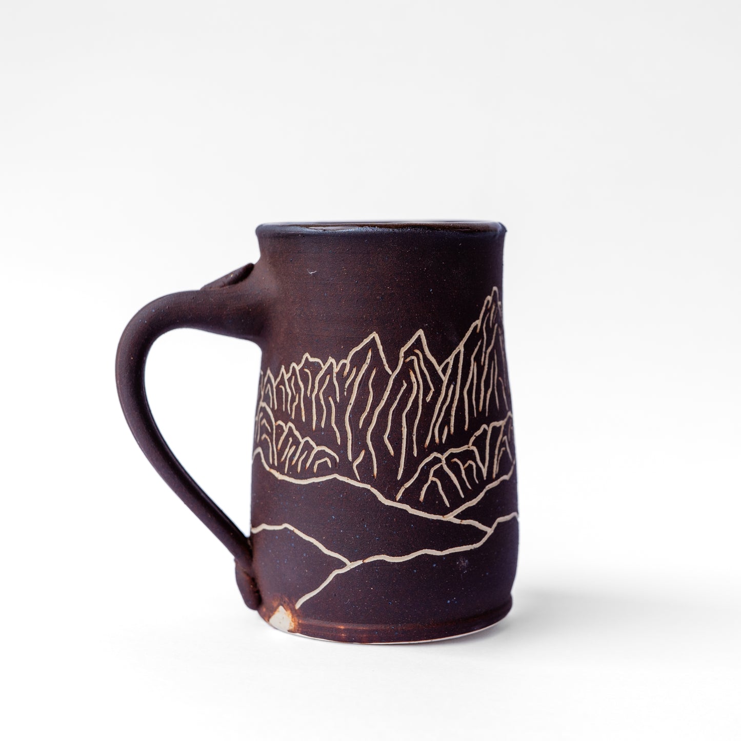 mt. whitney sgraffito mug