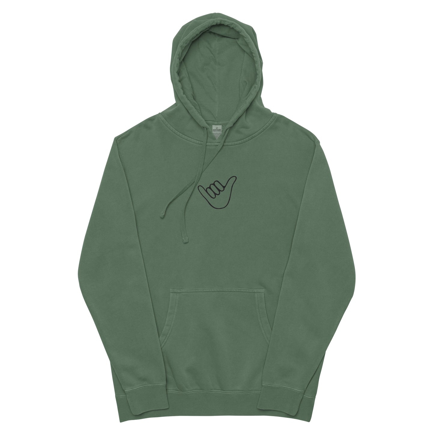 shaka pigment-dyed hoodie