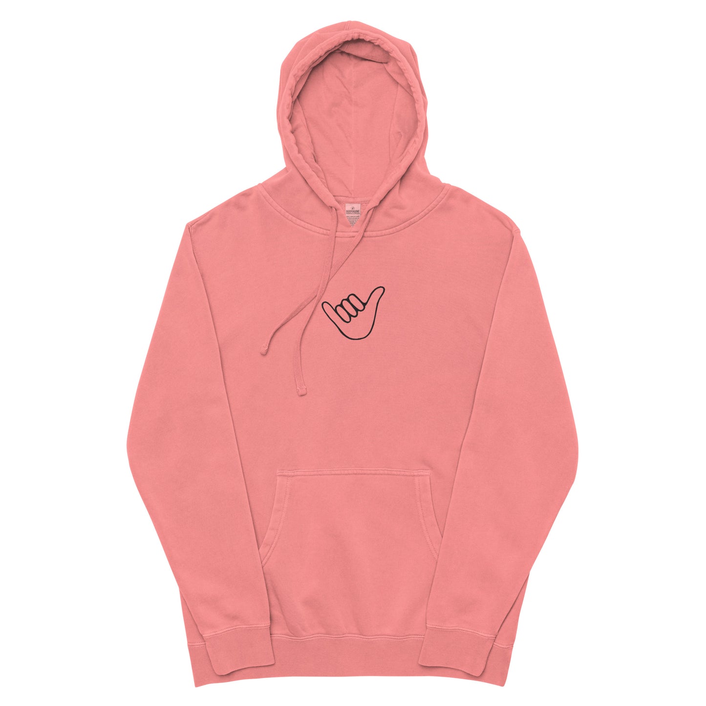shaka pigment-dyed hoodie