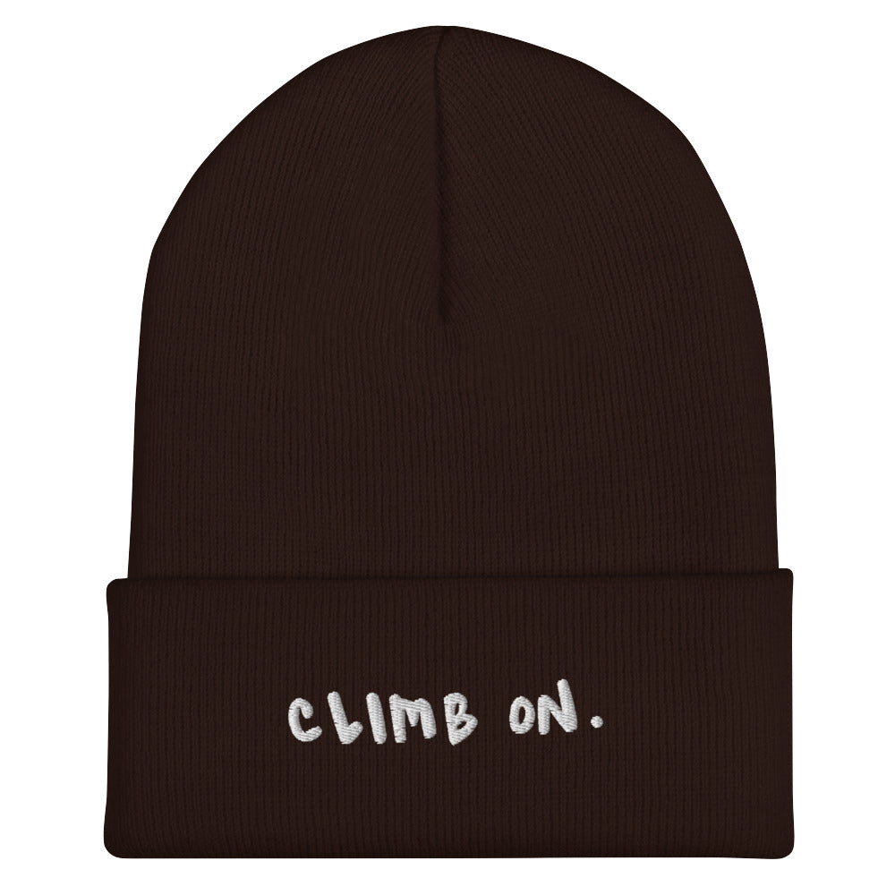 climb on beanie