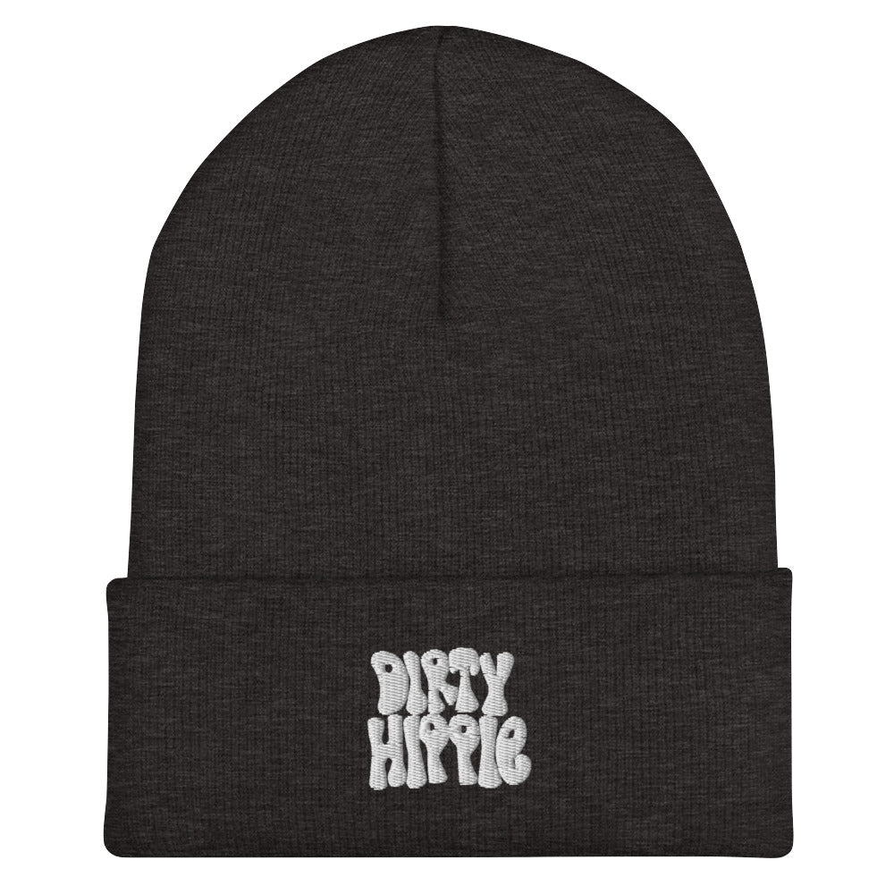 dirty hippie cuffed beanie