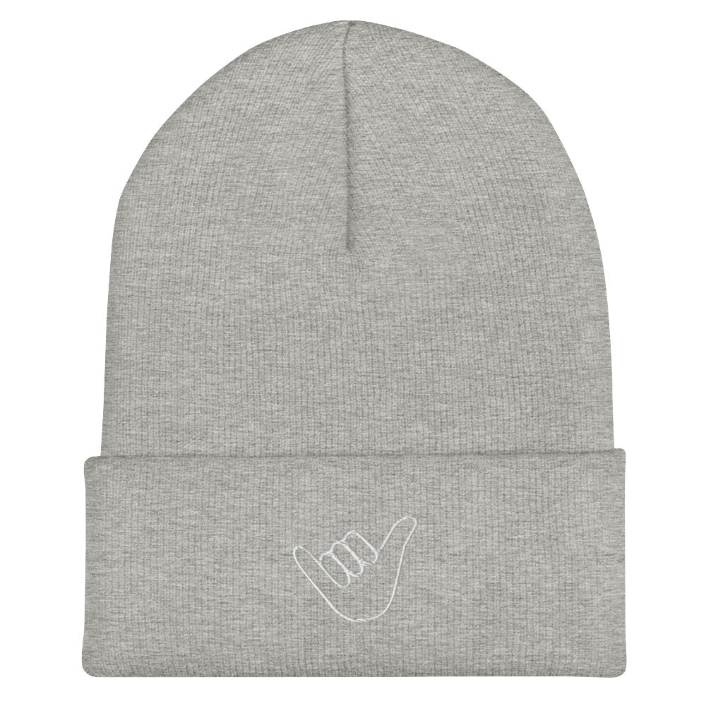 shaka cuffed beanie