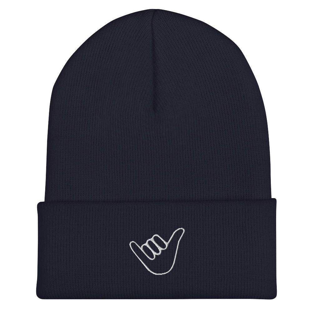 shaka cuffed beanie