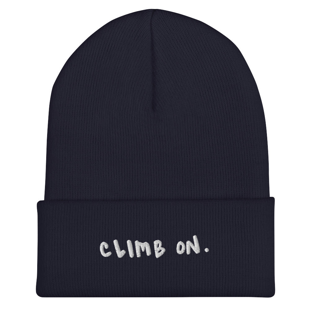 climb on beanie