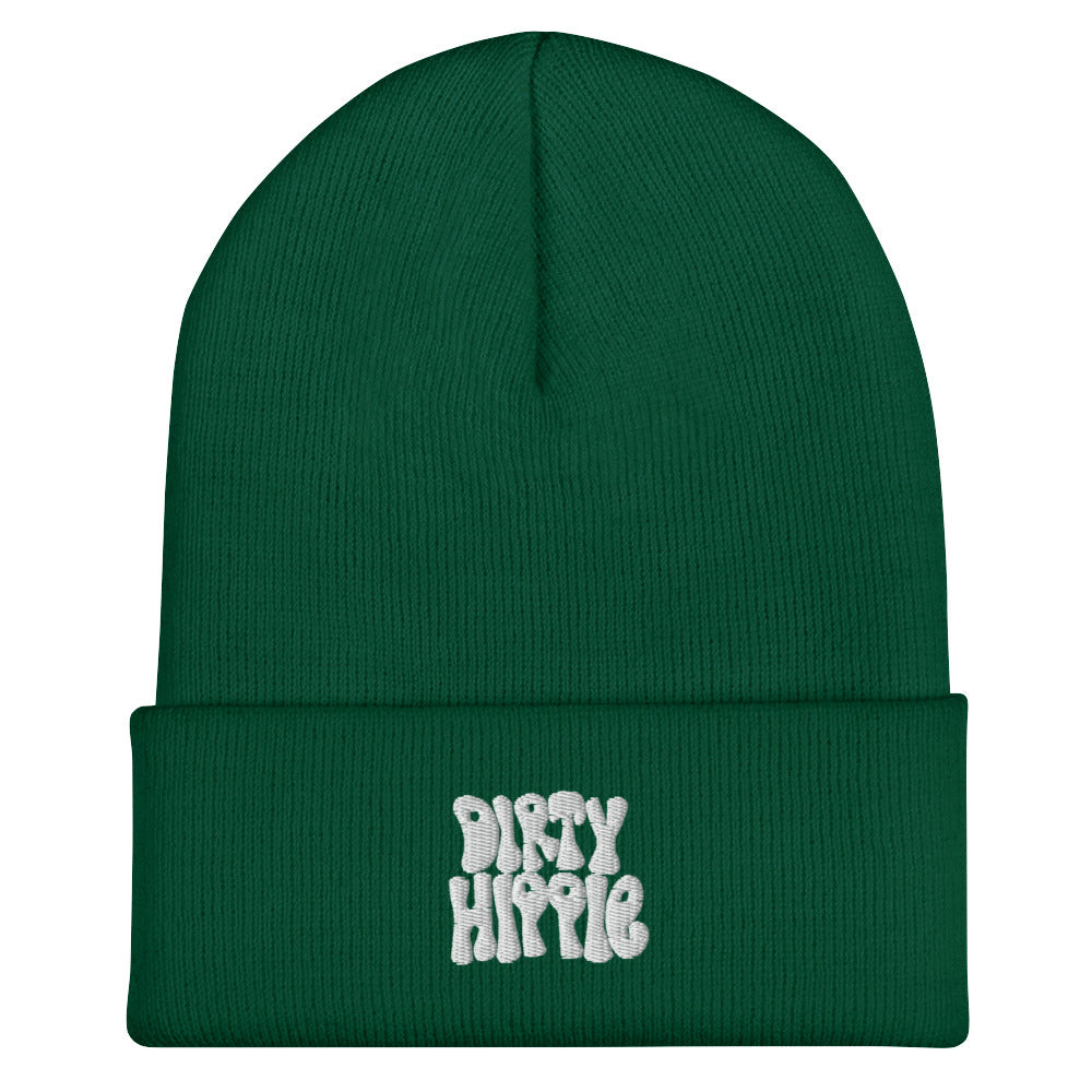 dirty hippie cuffed beanie