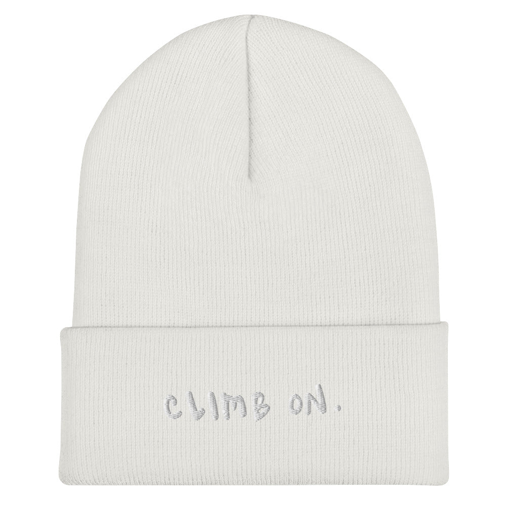 climb on beanie