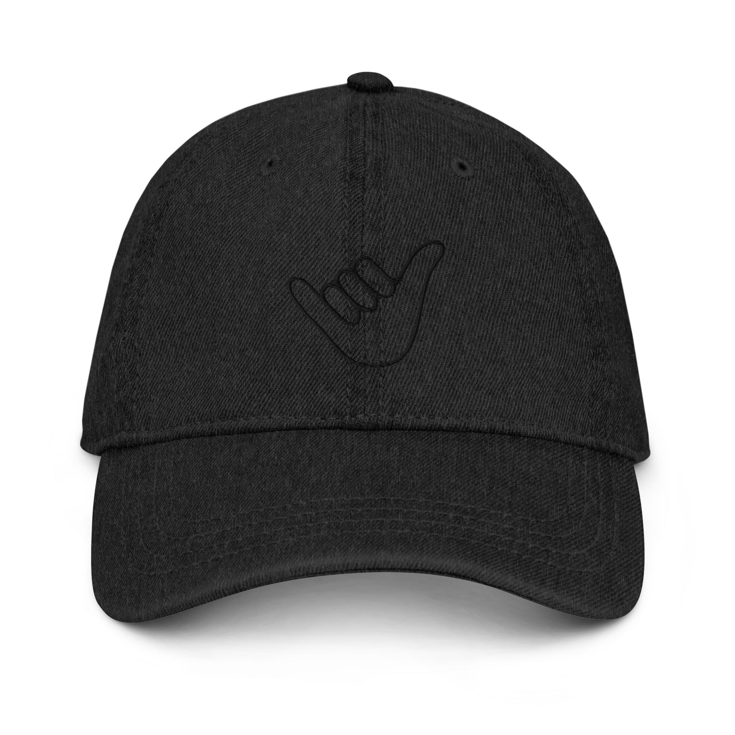 shaka denim hat