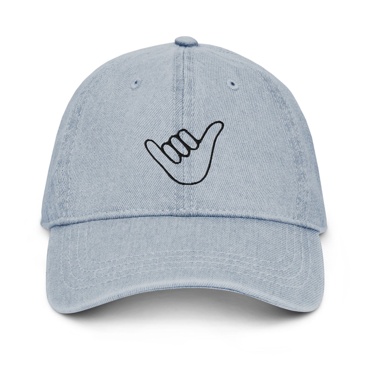 shaka denim hat