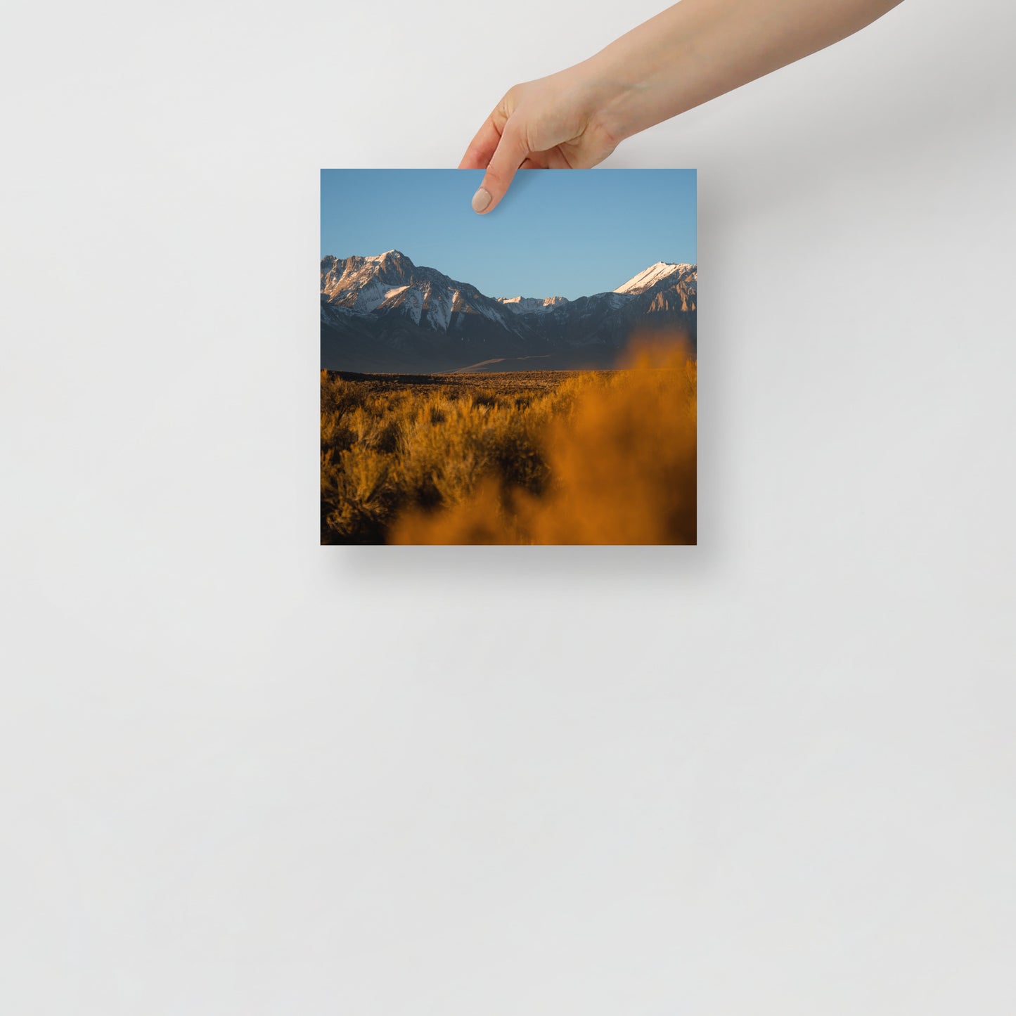 mammoth sunrise print