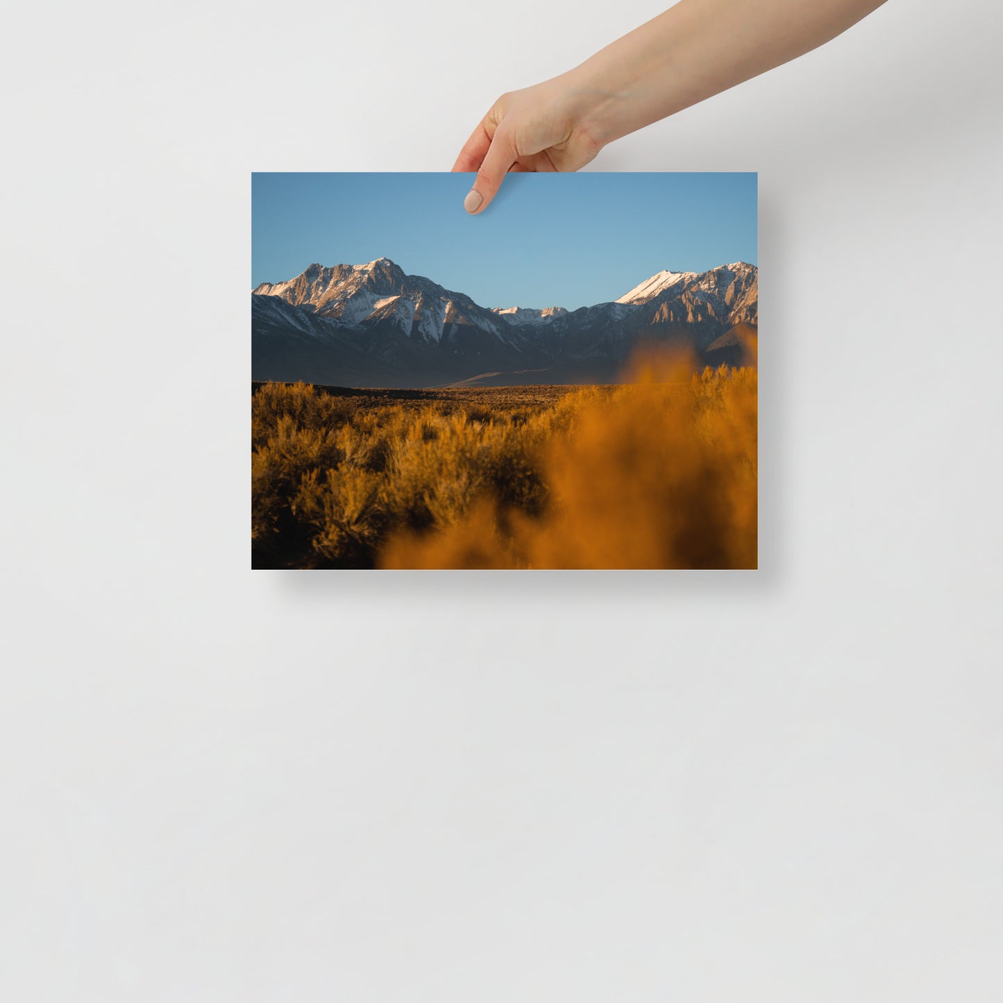 mammoth sunrise print