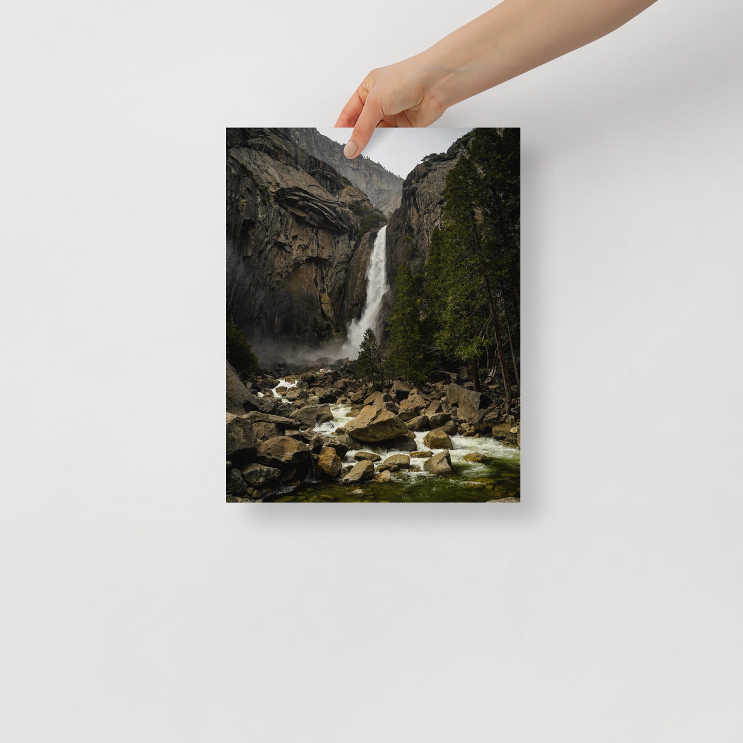 yosemite falls print