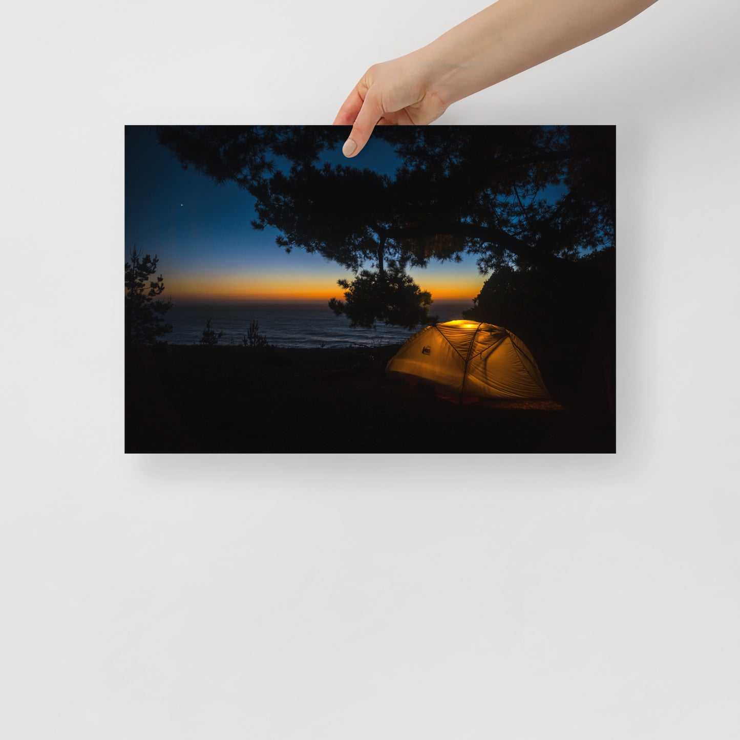 a night in big sur print