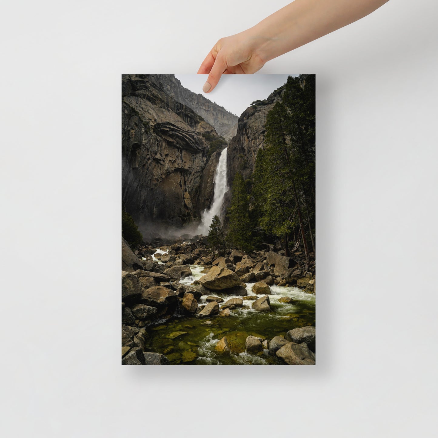 yosemite falls print