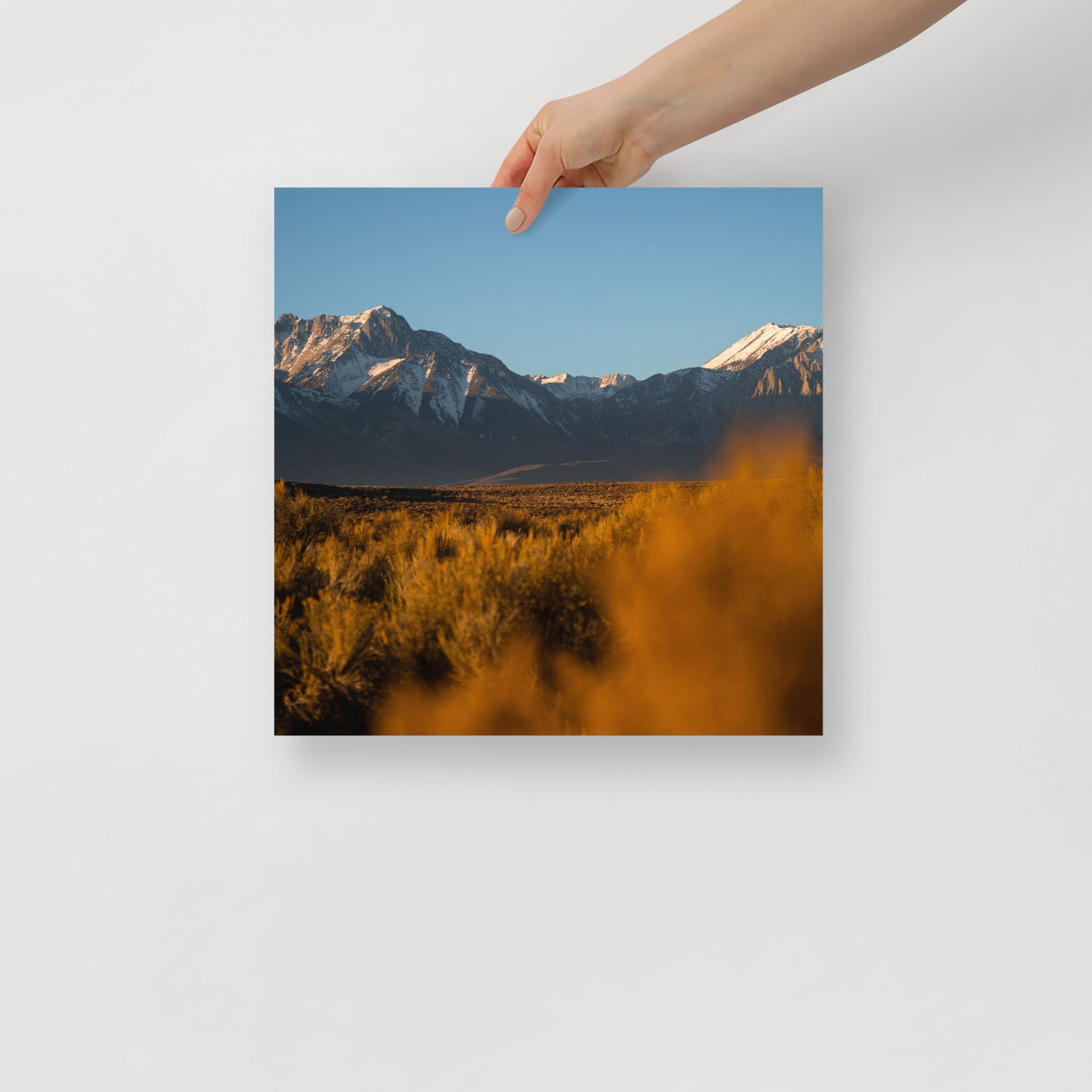 mammoth sunrise print