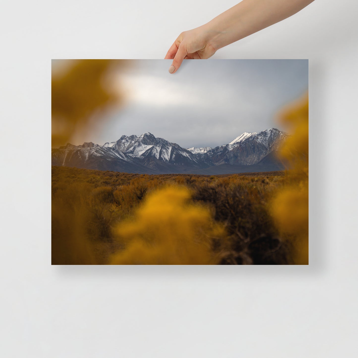 mammoth mountains print