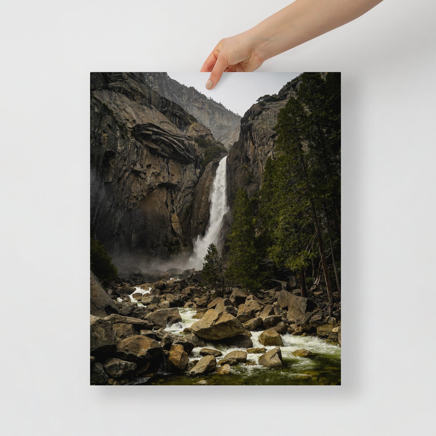 yosemite falls print