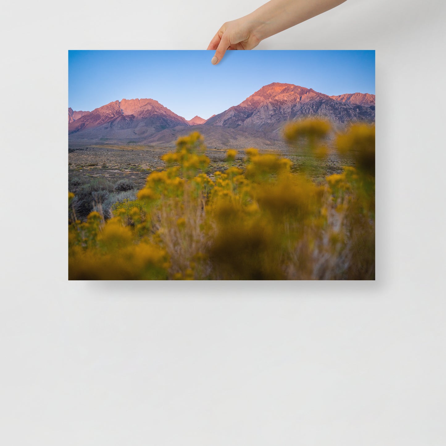 sunrise in the buttermilks