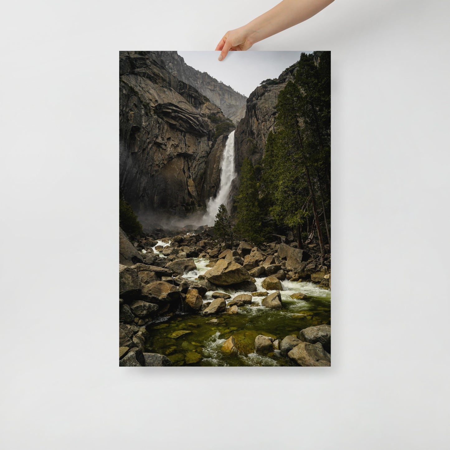 yosemite falls print