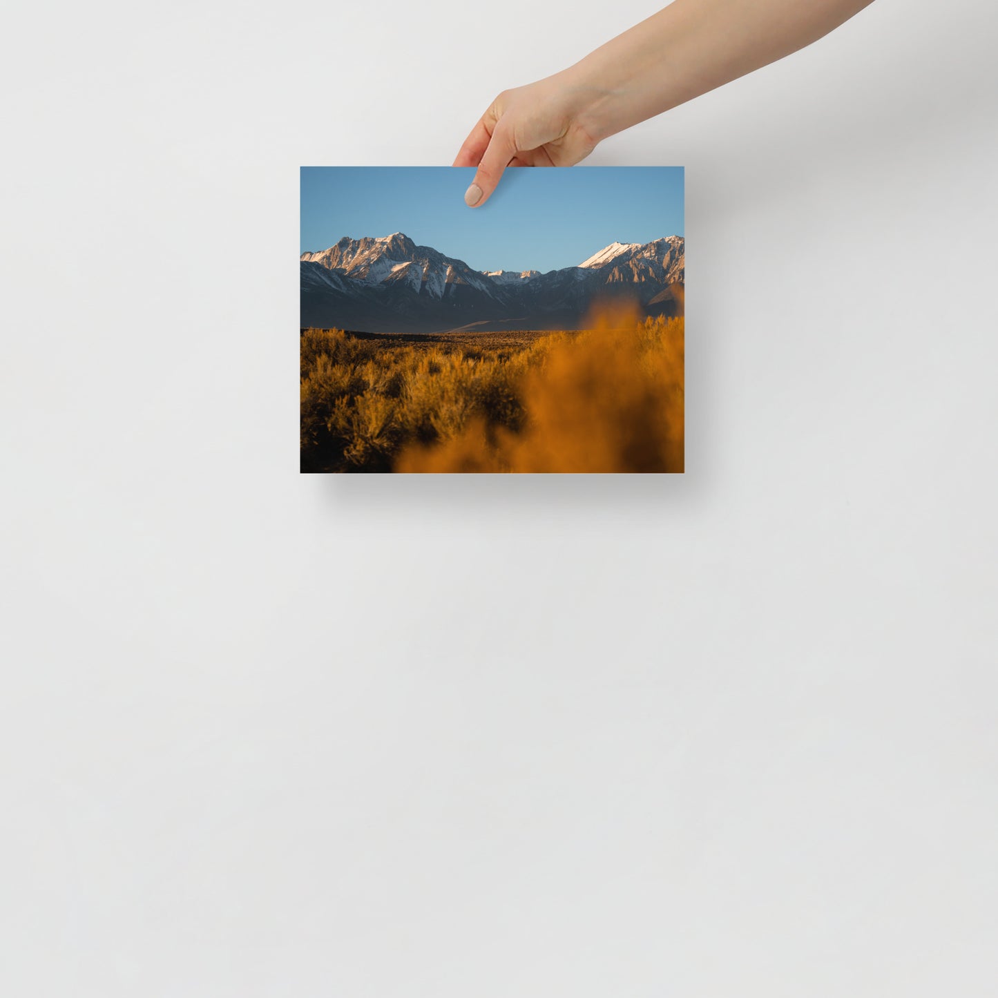 mammoth sunrise print