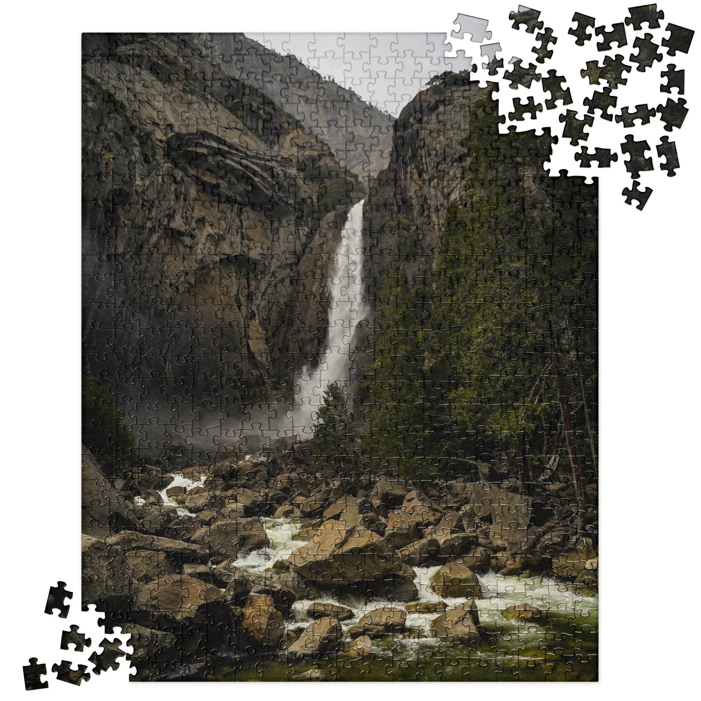 yosemite falls puzzle
