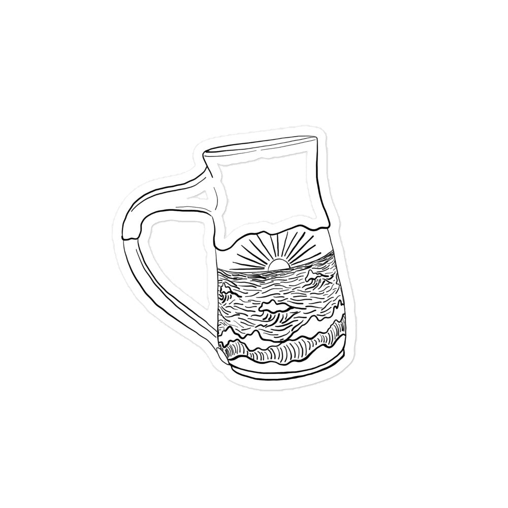 ocean mug stickers