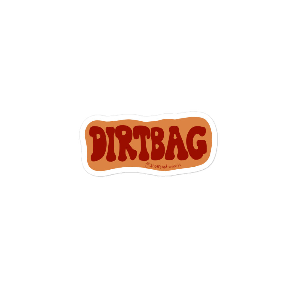 dirtbag stickers