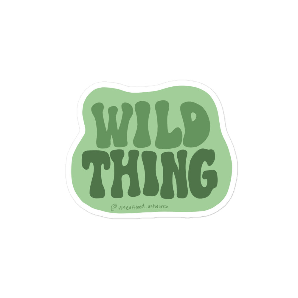 wild thing stickers