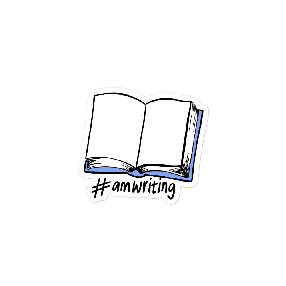 #amwriting stickers
