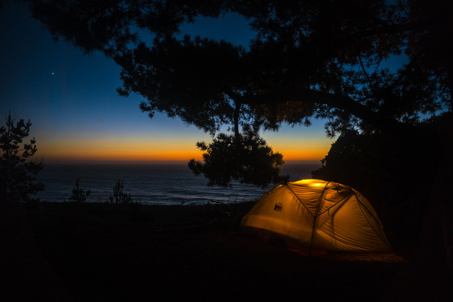 a night in big sur print