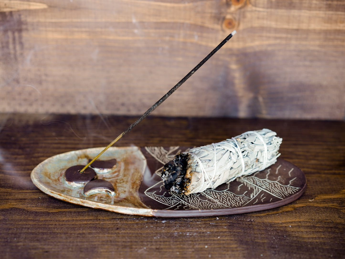 Mountain Incense Dish