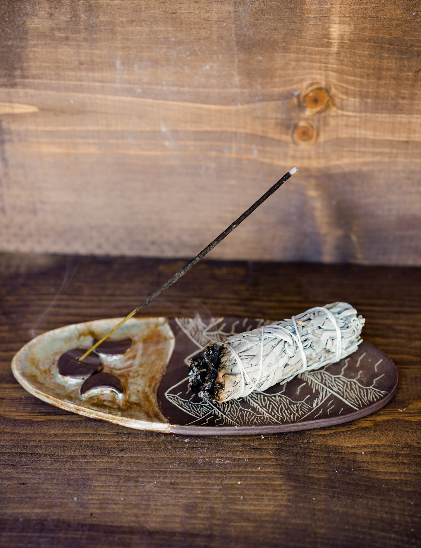 Mountain Incense Dish