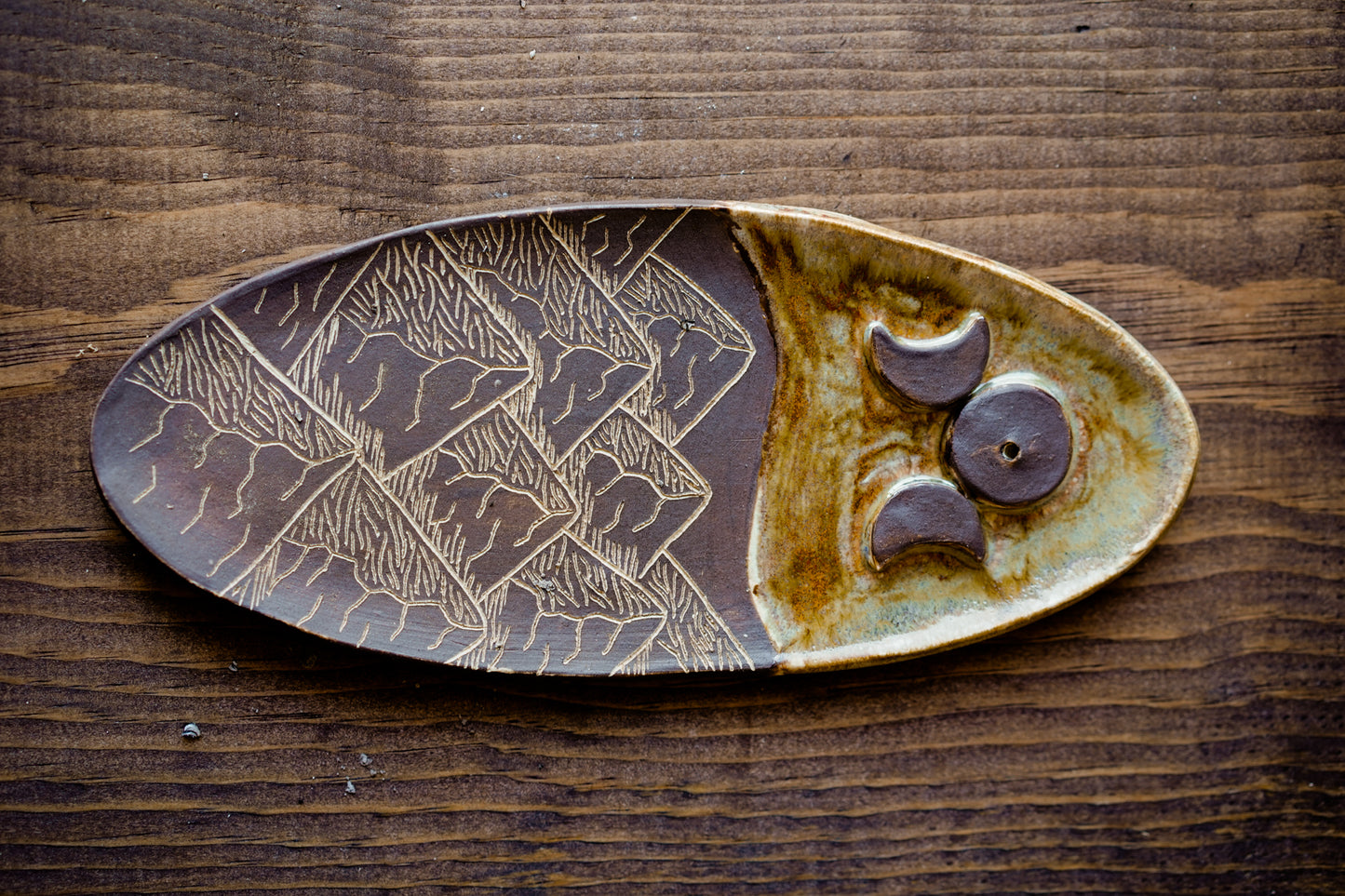 Mountain Incense Dish