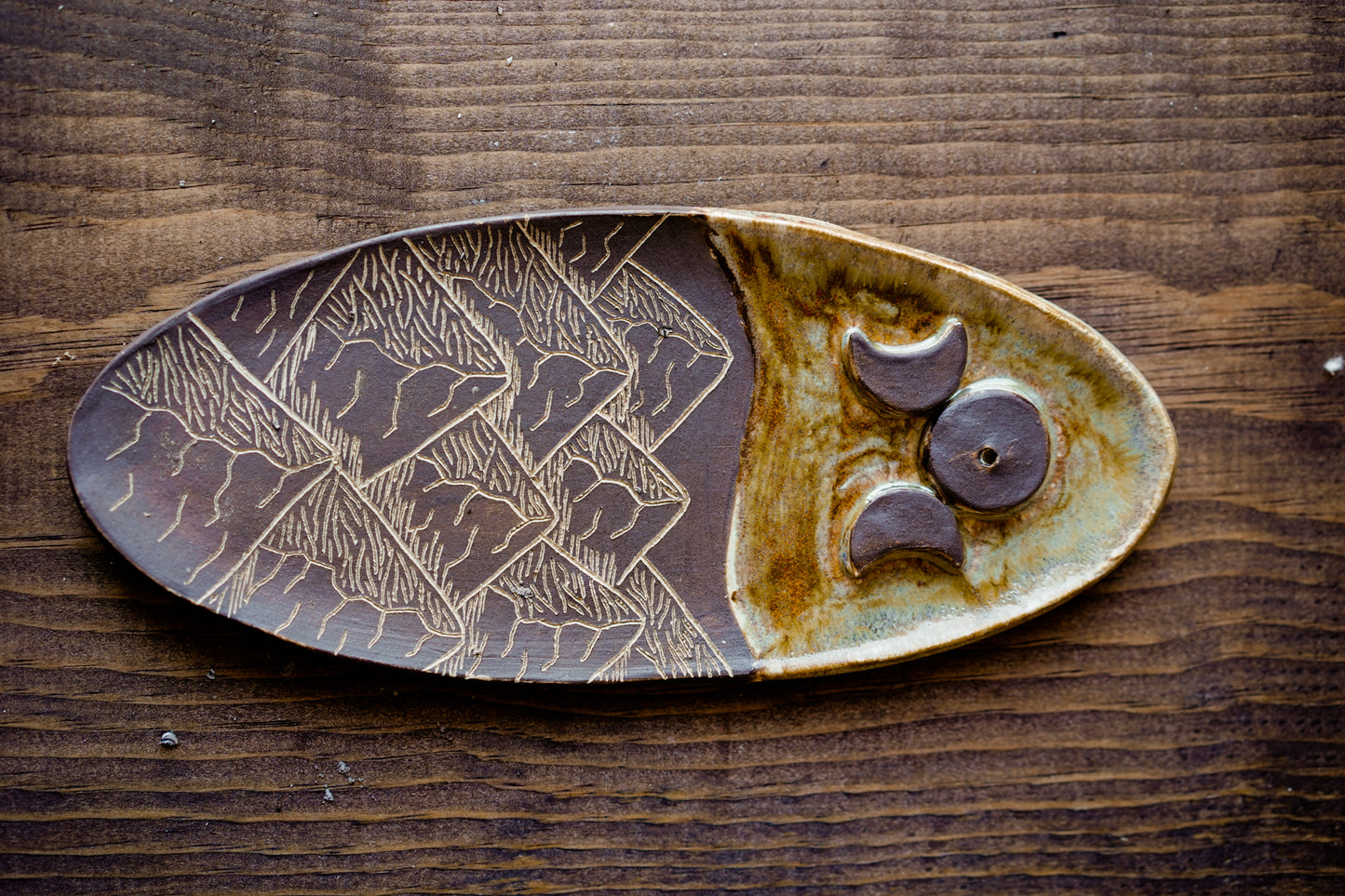 Mountain Incense Dish