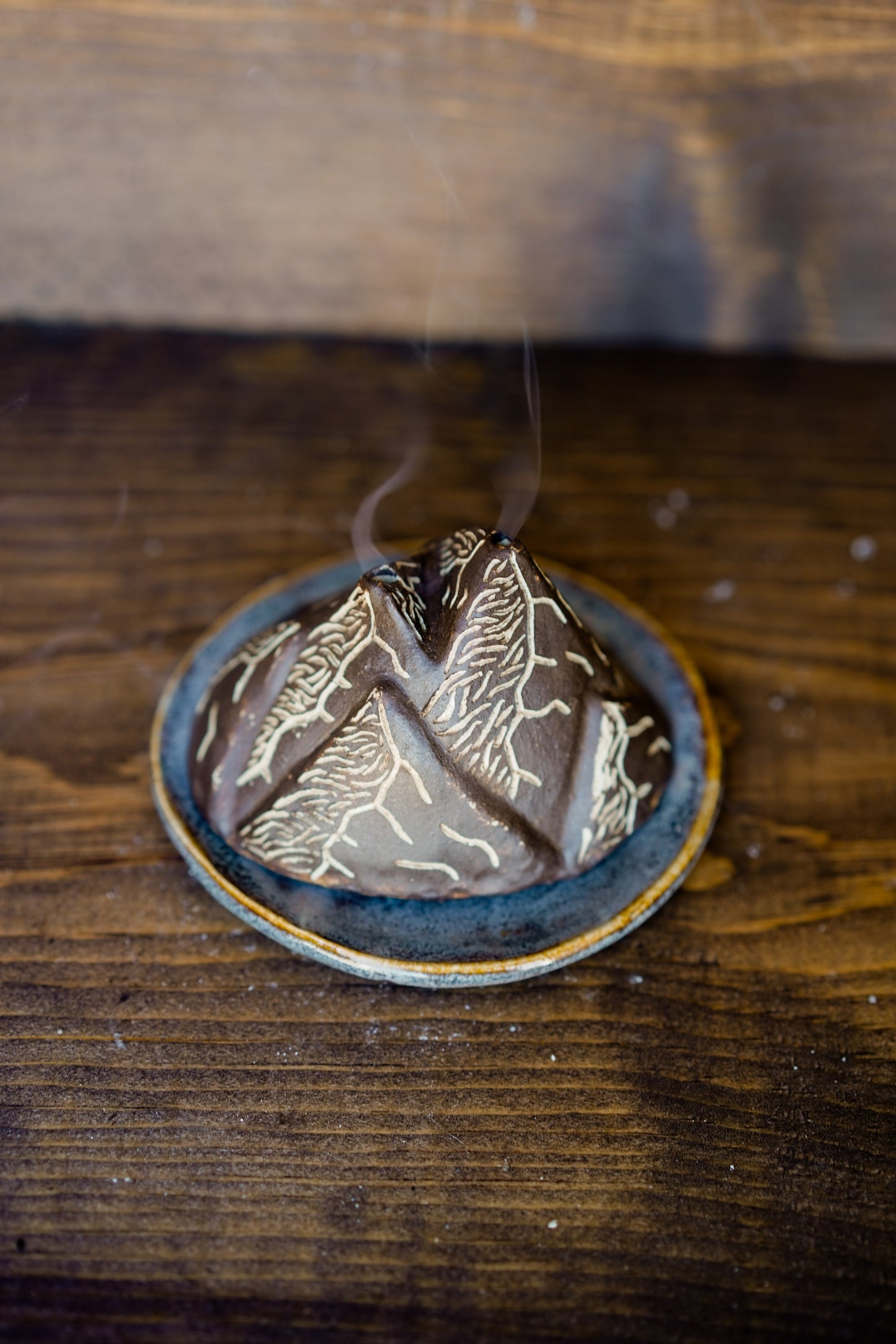Mountain Cone Incense Burner