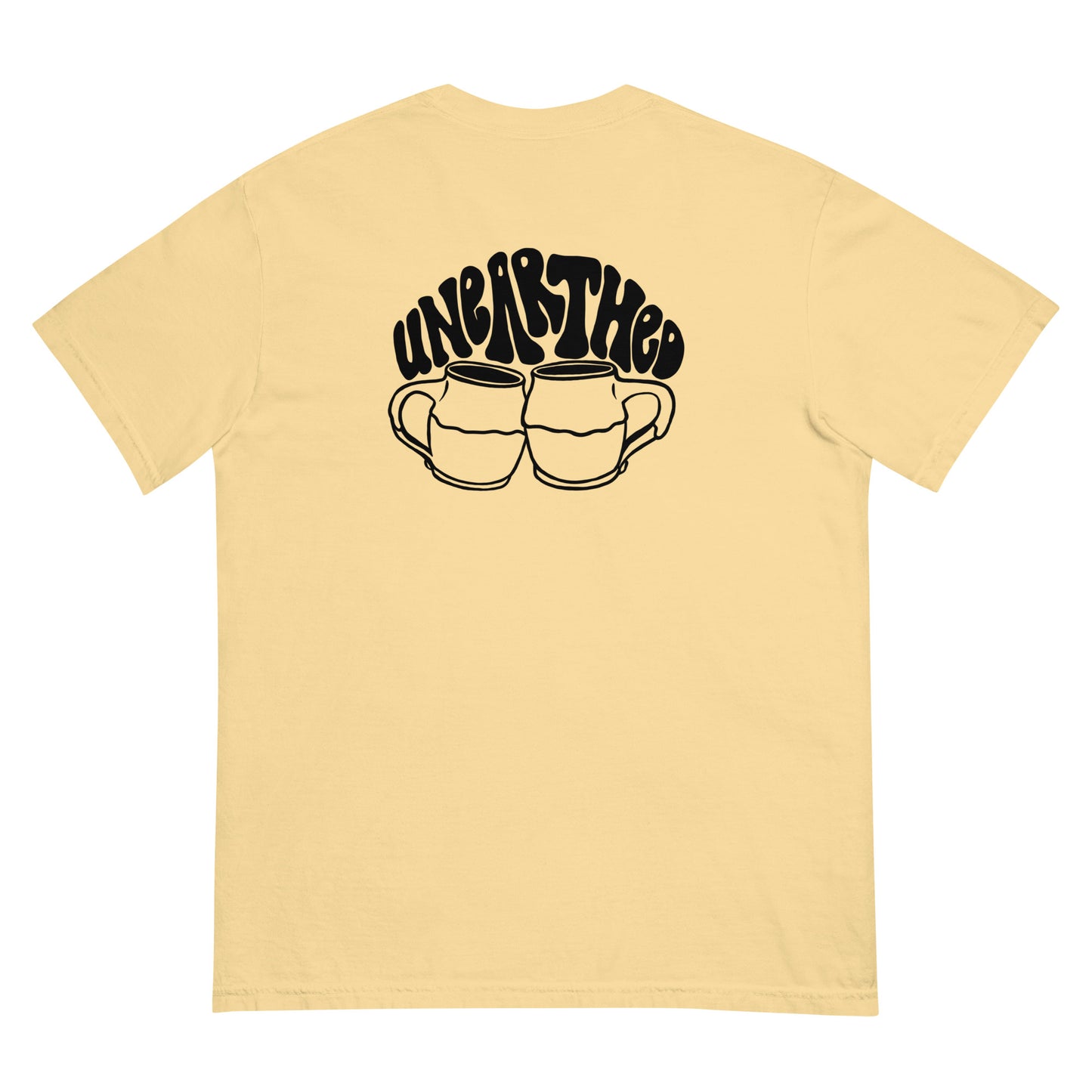 unearthed coffee cheers garment-dyed heavyweight t-shirt