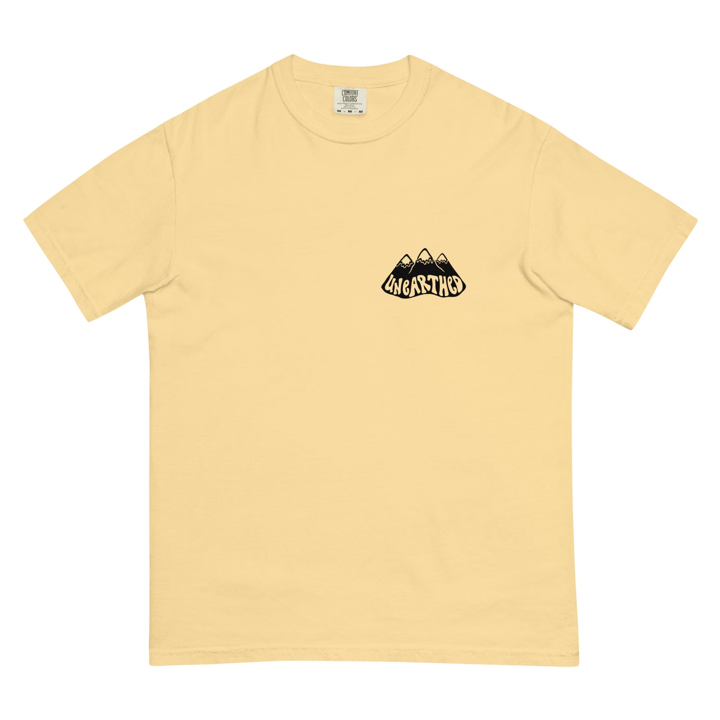 unearthed mountains garment-dyed heavyweight t-shirt