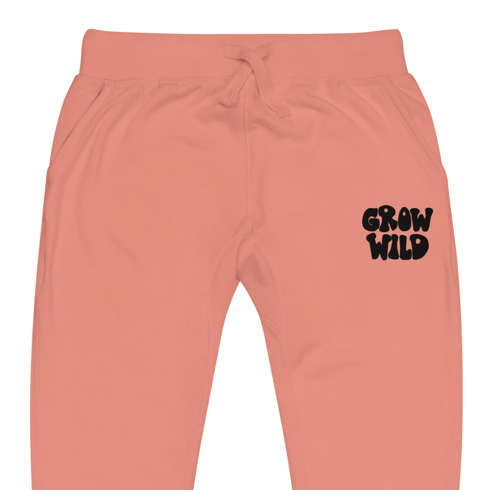 grow wild fleece sweatpants