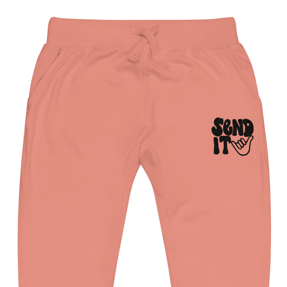 send it fleece sweatpants