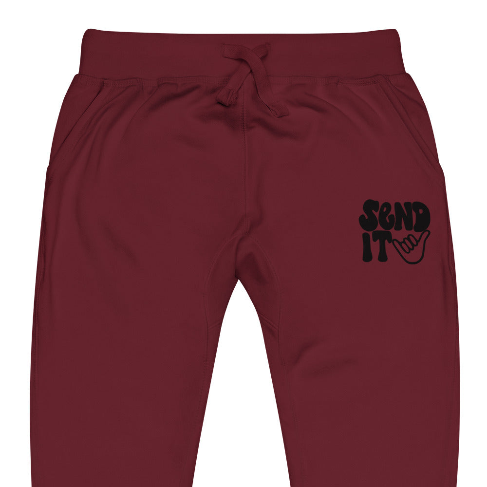 send it fleece sweatpants