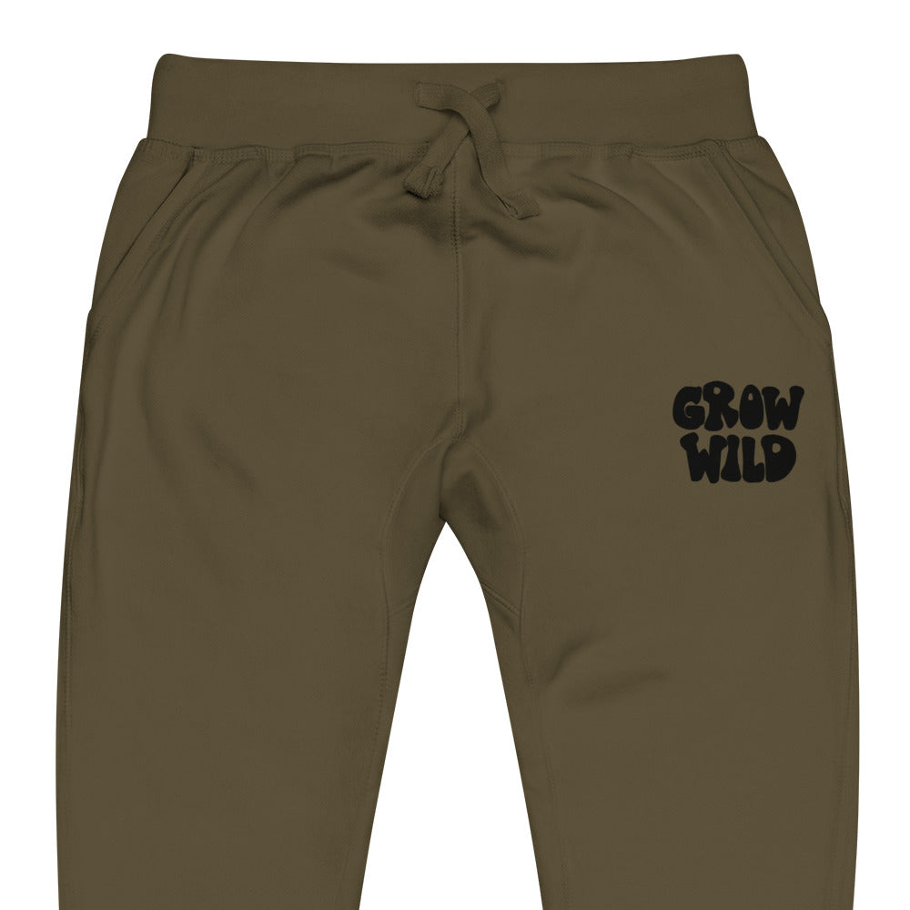 grow wild fleece sweatpants