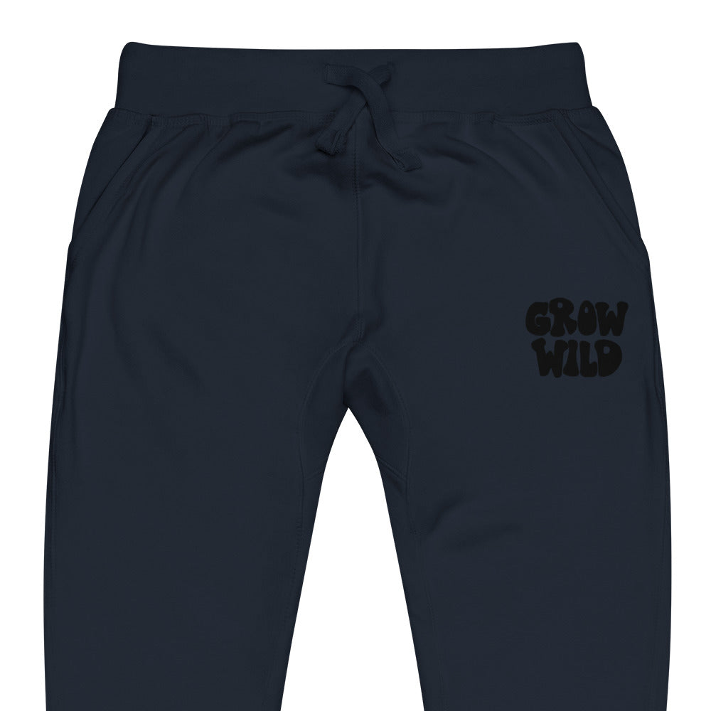 grow wild fleece sweatpants